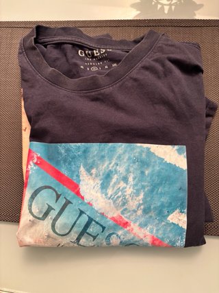 T-shirt Guess Regular Fit Blu M
