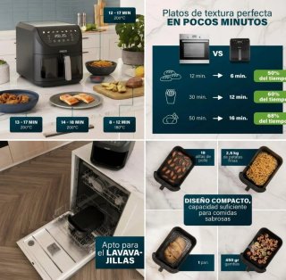 Freidora de Aire Princess 8L SlimFry Precintada