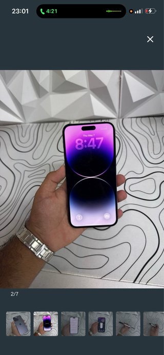 iPhone 14 Pro Max Morado