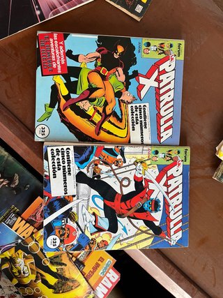 Comics Patrulla X tapeados n142 a 152