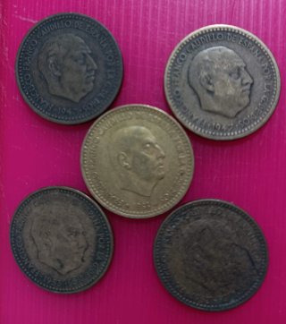 BILLETES Y MONEDAS ANTIGUAS