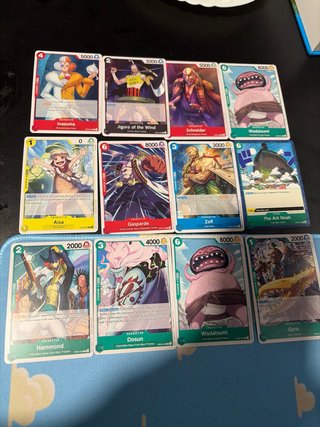 Lote cartas One Piece