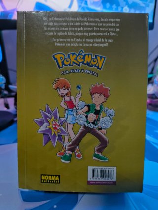 Tomos de Pokemon Oro, Plata y Cristal