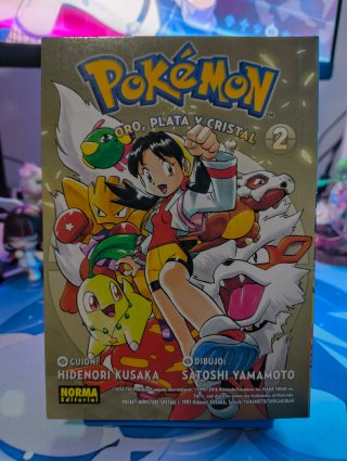 Tomos de Pokemon Oro, Plata y Cristal