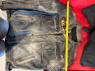 Giacca Pelle Harley-Davidson Moto IXS