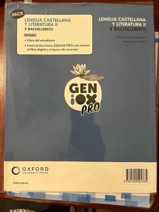 Lengua castellana y literatura II. Libro del es...