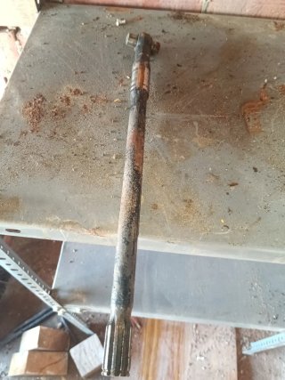 Caña dirección y palier Seat 600 N