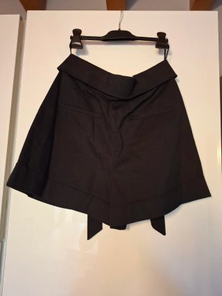 Pantaloni corti shorts neri donna o ragazza Zara S
