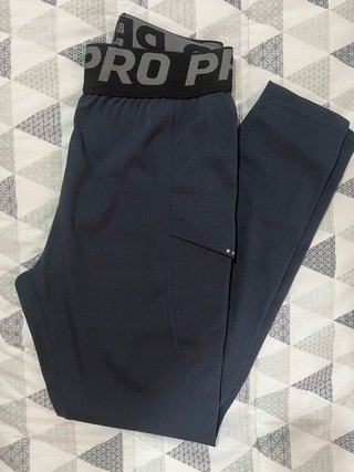 Leggings Deportivos Grises Cintura Alta Talla S/M