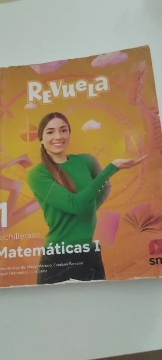 Matemáticas I 1 bachillerato Revuela