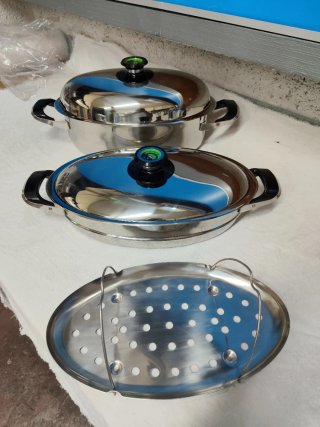 Set Ovale AMC Arrostiera/Pesciera Nuovo