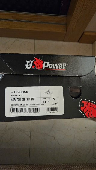 Zapatillas Seguridad Upower Aerator