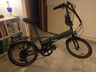 Bicicleta Eléctrica Plegable B'TWIN