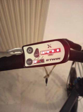 Bicicleta Eléctrica Plegable B'TWIN
