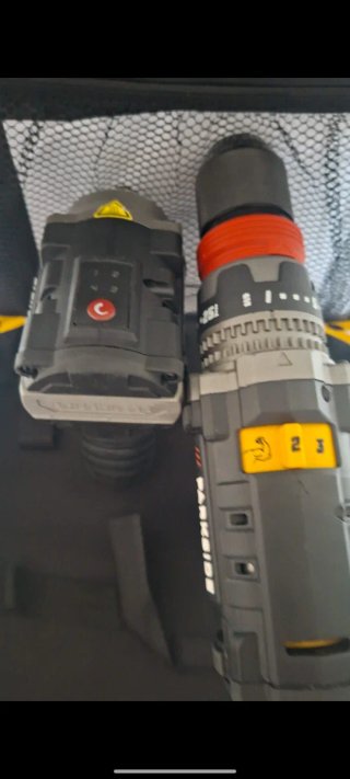 Pack Taladro Parkside 12V Percusión 80nm/45nm