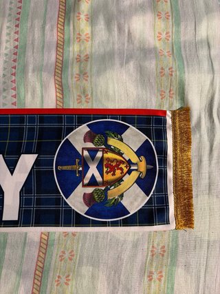 Sciarpa Tartan Army Scotland Italy