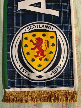 Sciarpa Tartan Army Scotland Italy