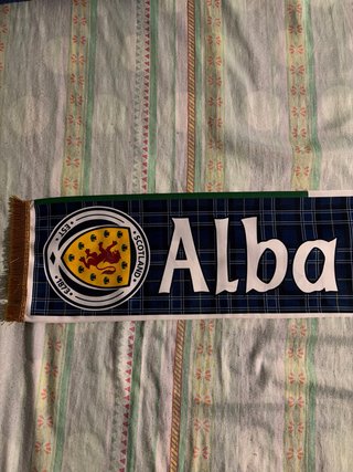 Sciarpa Tartan Army Scotland Italy