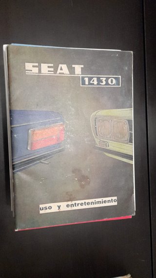Manual SEAT 1430 Uso y Entretenimiento