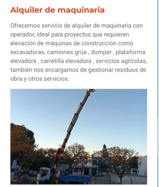 Servicios de obra y construcción