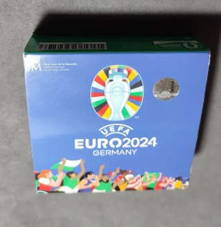Cartón moneda 10 Euros 2024 UEFA EURO 2024