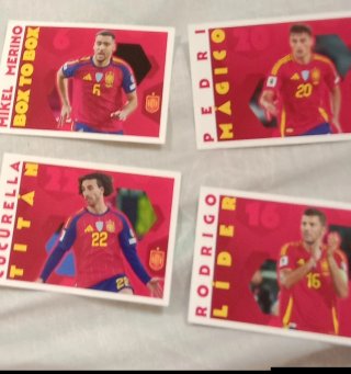 Cromos Selección Española