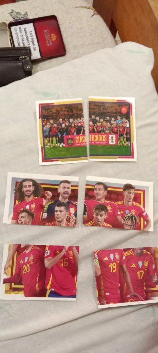 Cromos Selección Española