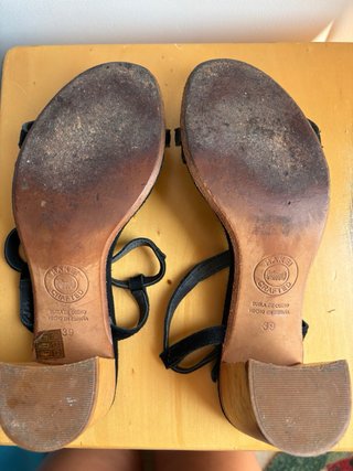 Sandalias Hakei Negras Made in Spain
