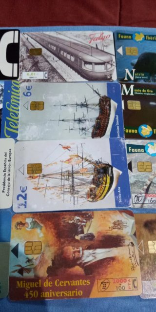 Collezione di carte telefoniche anni '90 di Cabina