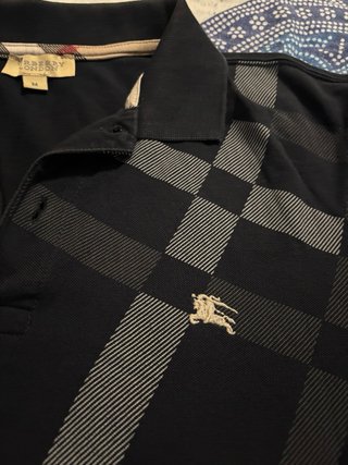Polo Burberry Blu Navy Taglia M