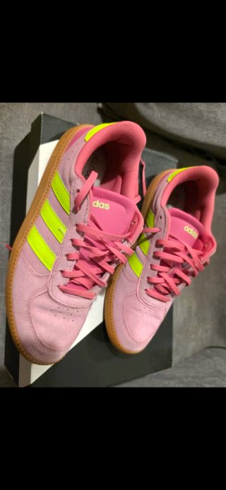 Zapatillas Adidas Mujer Talla 39 Rosa/Amarillo