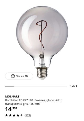 Lámpara de techo JARPLIDEN IKEA