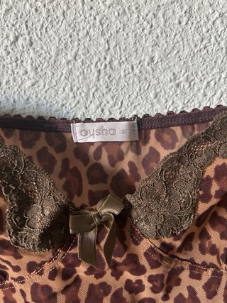 Camiseta lencera animal print
