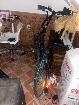 Bicicleta eléctrica plegable