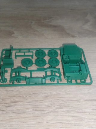 Kit Maqueta Jeep Verde