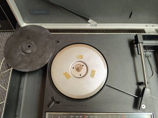 Tocadiscos Nacional SG-726 FL Radiophonograph 60's