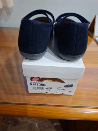 Bailarinas niña Pisamonas azul. Talla 31
