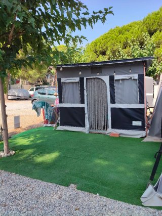 Caravana Camping Estrella de mar en Castelldefels
