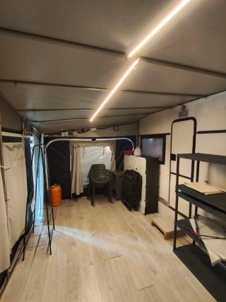 Caravana Camping Estrella de mar en Castelldefels