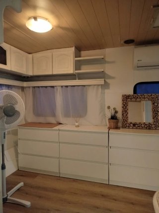 Caravana Camping Estrella de mar en Castelldefels