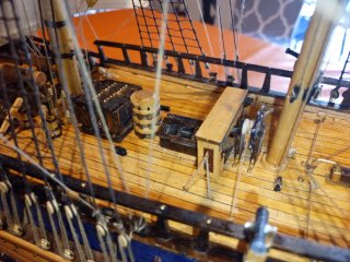 Maqueta Navío Endeavour