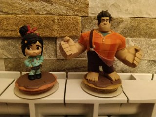 8 figuras Disney Infinity
