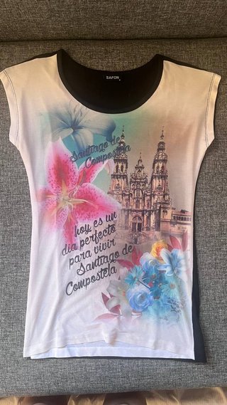 Camiseta Camino de Santiago Manga Corta