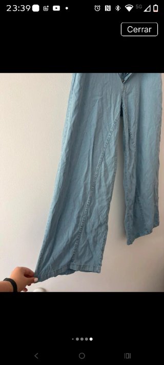 Pantalón vaquero fino Mango