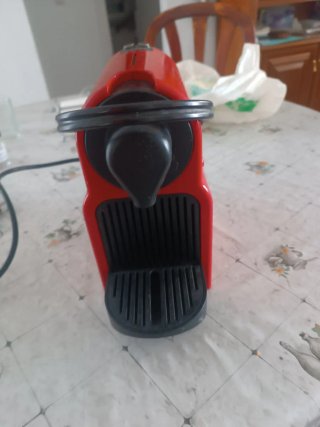 Cafetera Nespresso Krups Roja