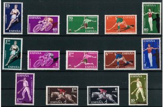 Serie Deportes 1960 Edifil 1306/19 R59.3