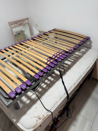 Cama eléctrica con mando