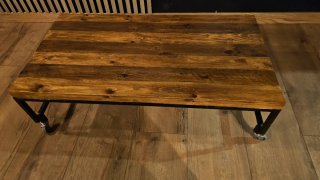 Mesa de centro madera y metal