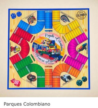 Parqués Colombiano Juego de Mesa