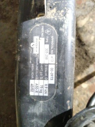 Bola de remolque Audi A3/S3 8l